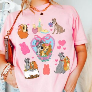 Lady and the Tramp Unisex Tshirt - 1507250161