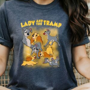 Lady and the Tramp Unisex Tshirt - 1507250181