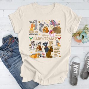 Lady and the Tramp Unisex Tshirt - 1507250191
