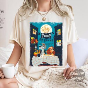 Lady and the Tramp Unisex Tshirt - 1507250203
