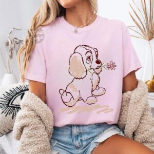 Lady and the Tramp Unisex Tshirt - 1507250207