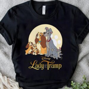 Lady and the Tramp Unisex Tshirt - 1507250211