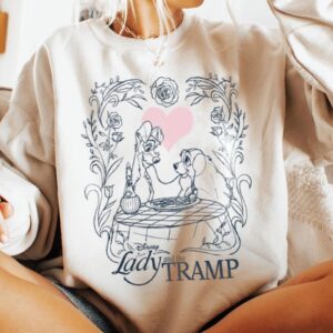 Lady and the Tramp Unisex Tshirt - 1507250257