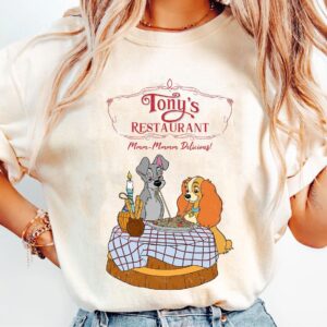 Lady and the Tramp Unisex Tshirt - 1507250284