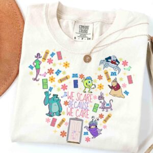 Monsters Inc Unisex Tshirt - 1507250299