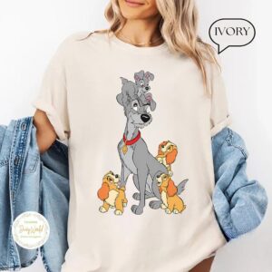 Lady and the Tramp Unisex Tshirt - 1507250300