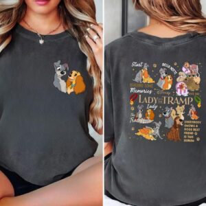 Lady and the Tramp Unisex Tshirt - 1507250304