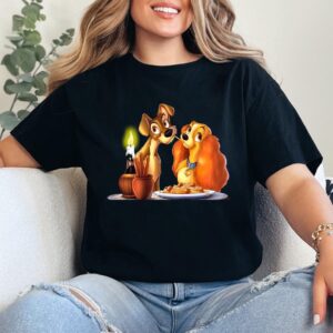Lady and the Tramp Unisex Tshirt - 1507250308