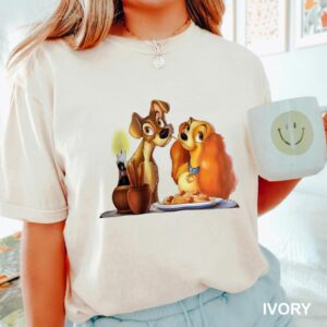 Lady and the Tramp Unisex Tshirt - 1507250314