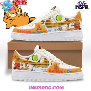 Garfield Custom Nike Logo AF1 Shoes - 1507250340