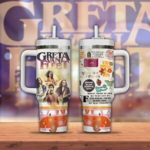 Greta Van Fleet 40oz Tumbler - 1507250357