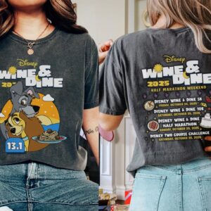 Lady and the Tramp Unisex Tshirt - 1507250398