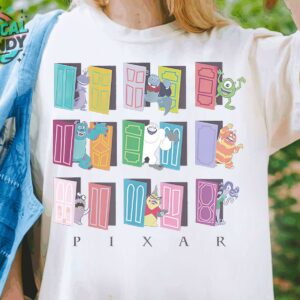 Retro Disney Pixar Monster Inc Shirt - 1507250429