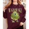Retro Disney Monster Inc Sully 90s Portrait Full Characters T-Shirt - 1507250431