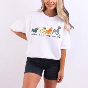 Lady and the Tramp Unisex Tshirt - 1507250634