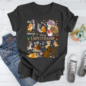 Lady and the Tramp Unisex Tshirt - 1507250640