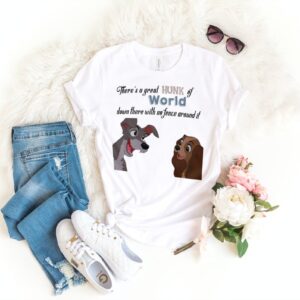 Lady and the Tramp Unisex Tshirt - 1507250642