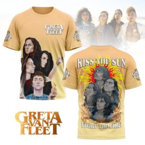 Greta Van Fleet All Over Print Hoodie, Tshirt - 1507250652