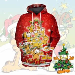 Garfield All Over Print Hoodie, Tshirt - 1507250659