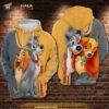 Lady and the Tramp 3D Tshirt, Hoodie - 1507250678