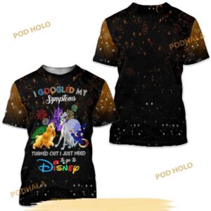 Lady and the Tramp 3D Tshirt, Hoodie - 1507250679