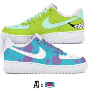 Monsters Inc Custom Nike Logo AF1 Shoes - 1507250683