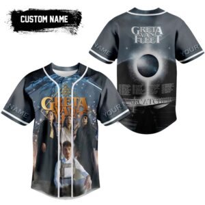 Greta Van Fleet Baseball Jersey - 1507250712
