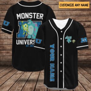 Monsters Inc Baseball Jersey - 1507250721