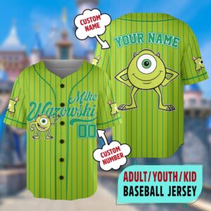 Monsters Inc Baseball Jersey - 1507250724