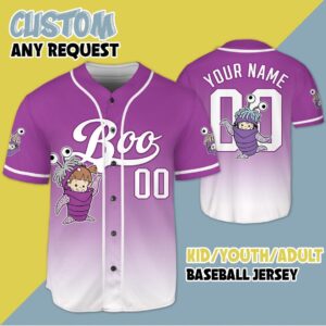 Monsters Inc Baseball Jersey - 1507250731