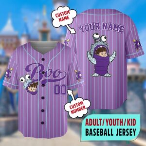 Monsters Inc Baseball Jersey - 1507250732