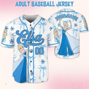 Frozen Baseball Jersey - 1507250754