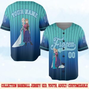 Frozen Baseball Jersey - 1507250755
