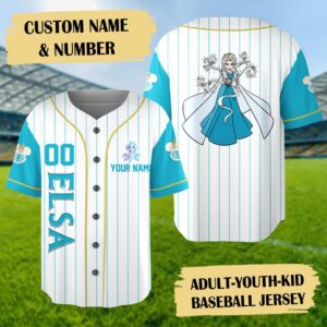 Frozen Baseball Jersey - 1507250757