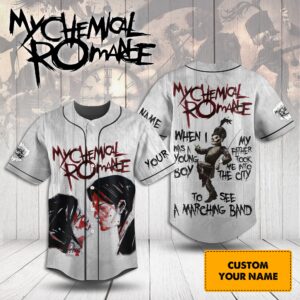 My Chemical Romance Baseball Jersey - 1507250763