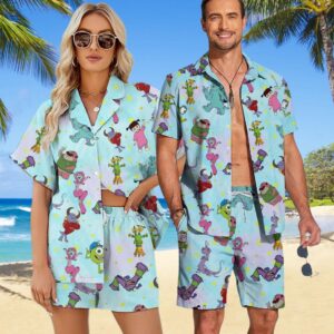Monsters Inc Hawaiian Shirt - 1507250768