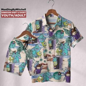 Monsters Inc Hawaiian Shirt - 1507250771