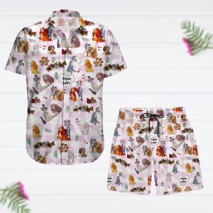 Lady and the Tramp Hawaiian Shirt - 1507250780