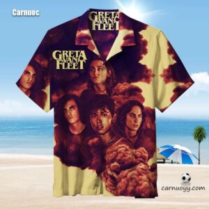 Greta Van Fleet Hawaiian Shirt - 1507250785