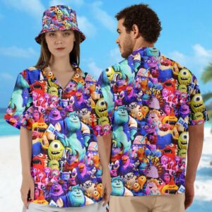 Monsters Inc Hawaiian Shirt - 1507250796
