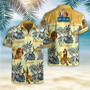 Lady and the Tramp Hawaiian Shirt - 1507250823