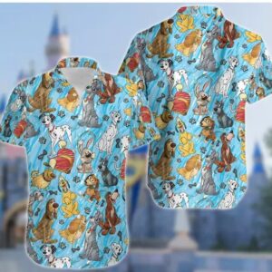 Lady and the Tramp Hawaiian Shirt - 1507250824