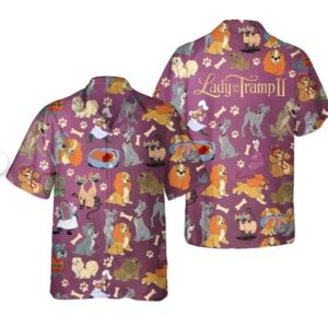 Lady and the Tramp Hawaiian Shirt - 1507250828