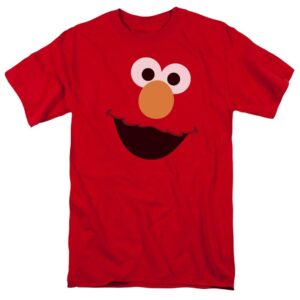 Sesame Street Sesame Street Face Red Shirts - HD10251640