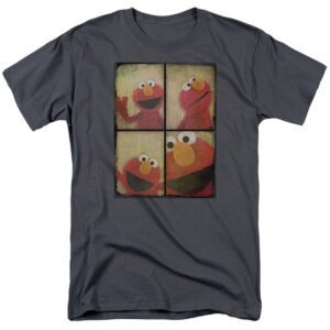Sesame Street Sesame Street Photo Booth Adult Charcoal Shirts - HD10251648