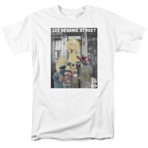 Sesame Street 123 T-Shirt: Adult Licensed TV Show Design - HD10251650