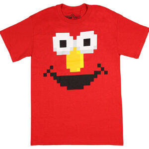 Sesame Street Sesame Street Pixel 8-Bit Adult T-Shirt - HD10251670