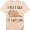 Sesame Street The Snuffle Shuffle Unisex Adult T Shirt - HD10251675