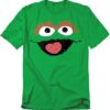 Sesame Street Big Face Crayon Sketch Costume Unisex Adult T Shirt Collection - HD10251678