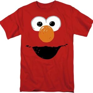 Sesame Street Big Face Crayon Sketch Costume Unisex Adult T Shirt Collection - HD10251693